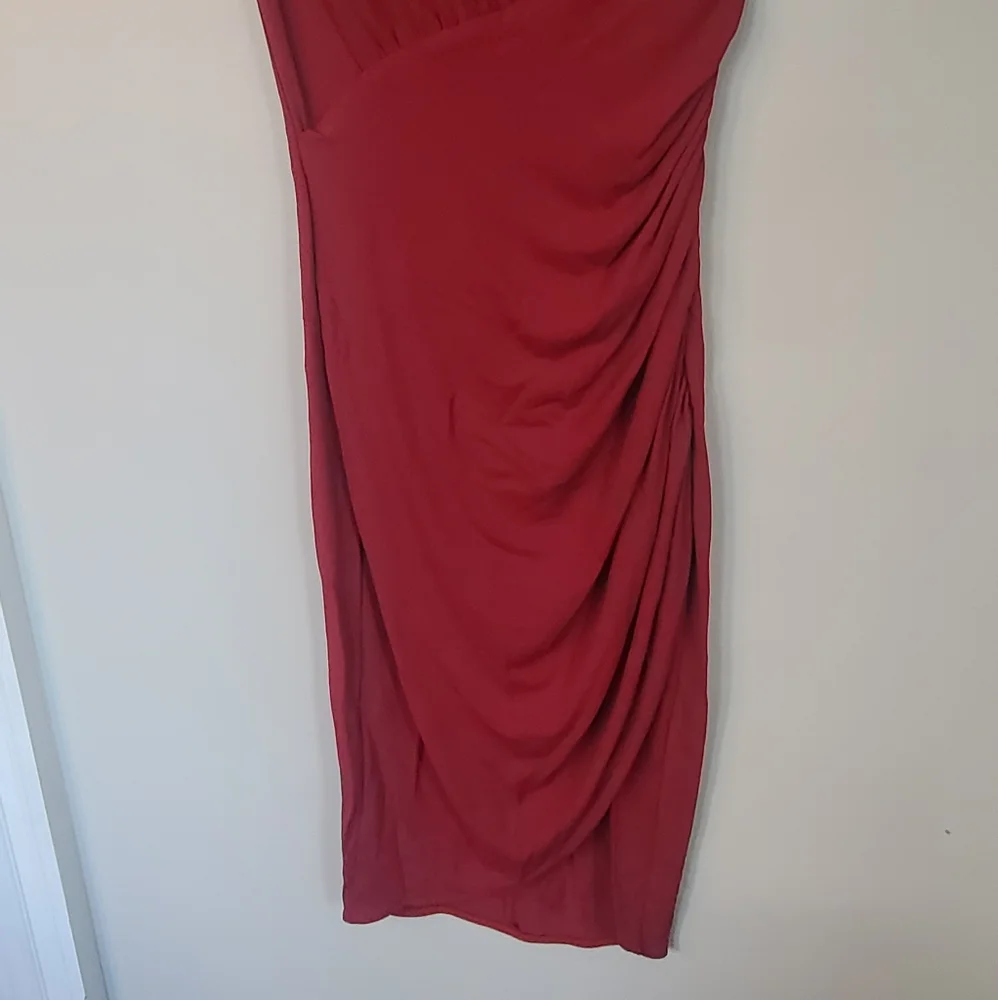 NWT Michael Kors Sexy Red Cocktail Dress - Picture 2 of 9